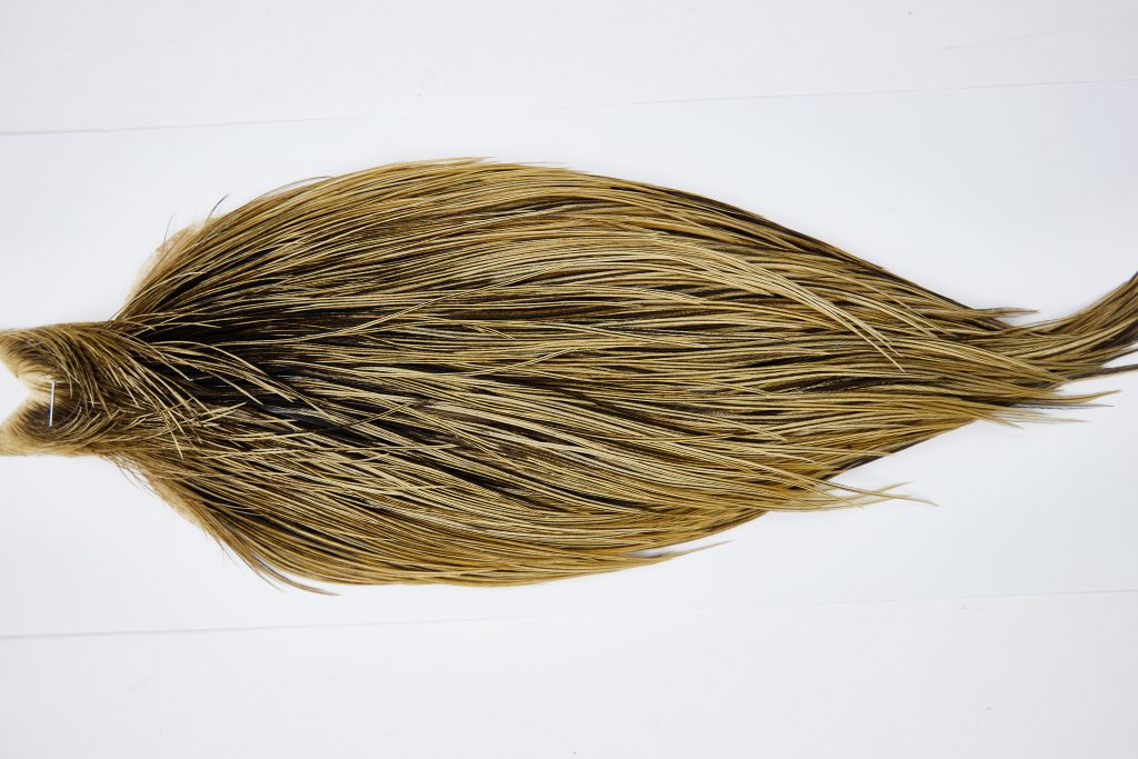 11488 JimsFlyCo Dry Fly Hackle Grade 2 Rooster Cape Badger Ties Size 10-22