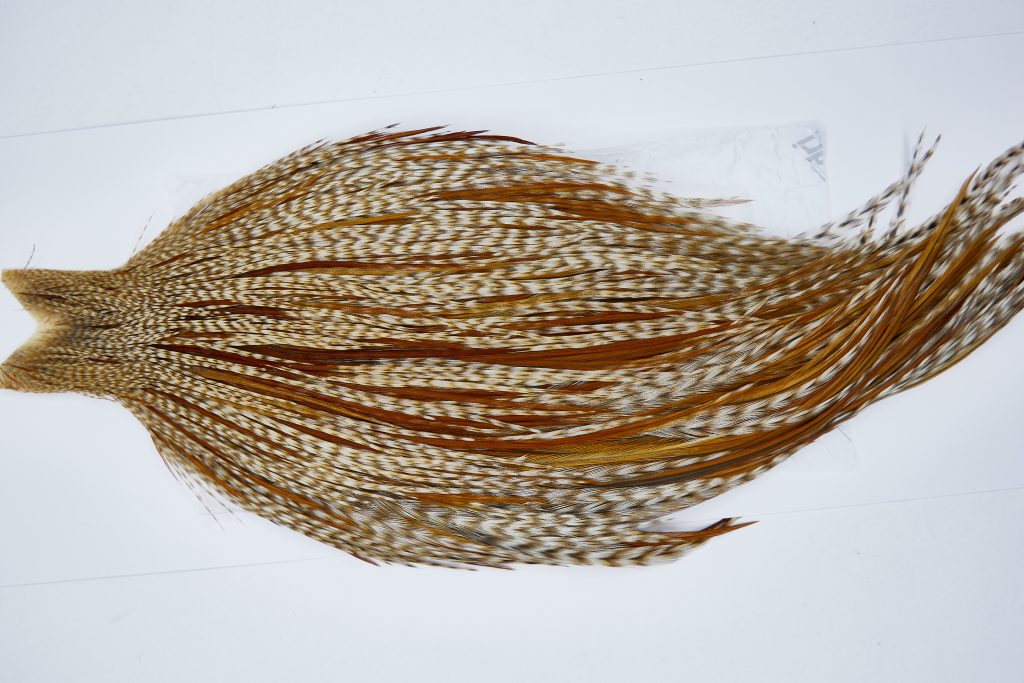 11588 Beaverkill Dry Fly Hackle Rooster Saddle Dun Cree Ties Size 6-22