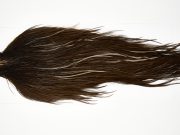 11592 Beaverkill Dry Fly Hackle Rooster Saddle Dark Brown Dun Ties Size 8-22