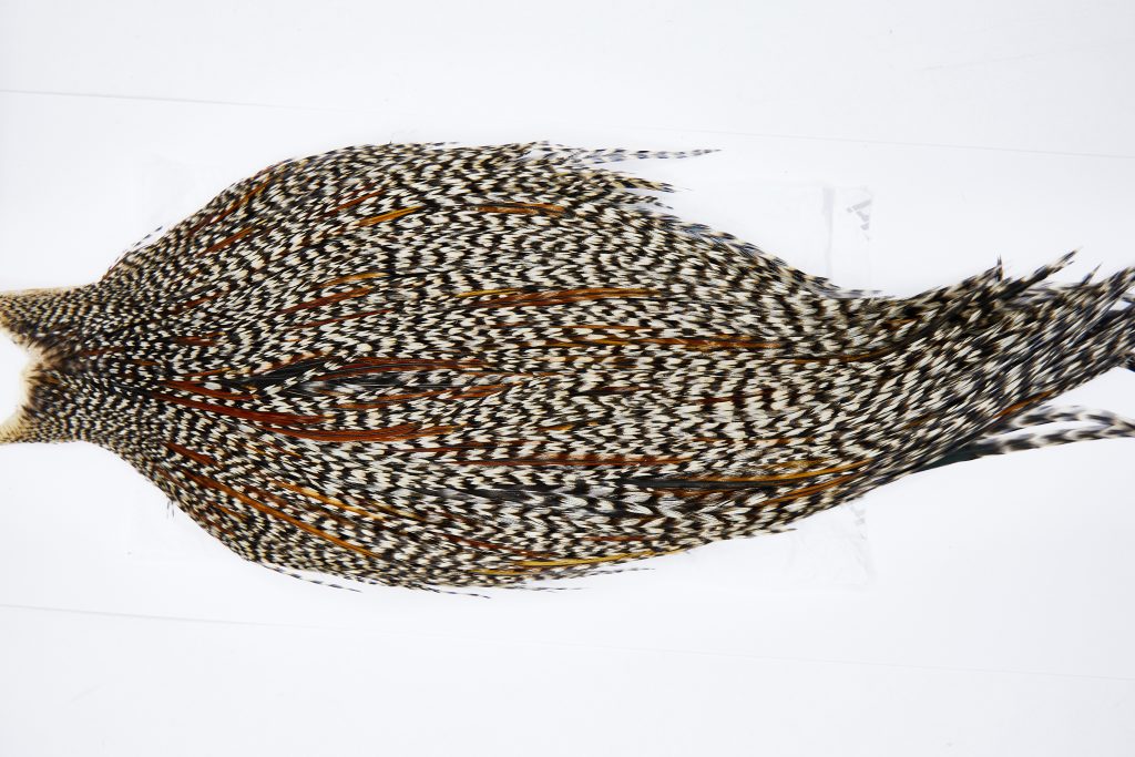 11624 Beaverkill Dry Fly Hackle Rooster Cape Grizzly Variant Ties Size 8-22