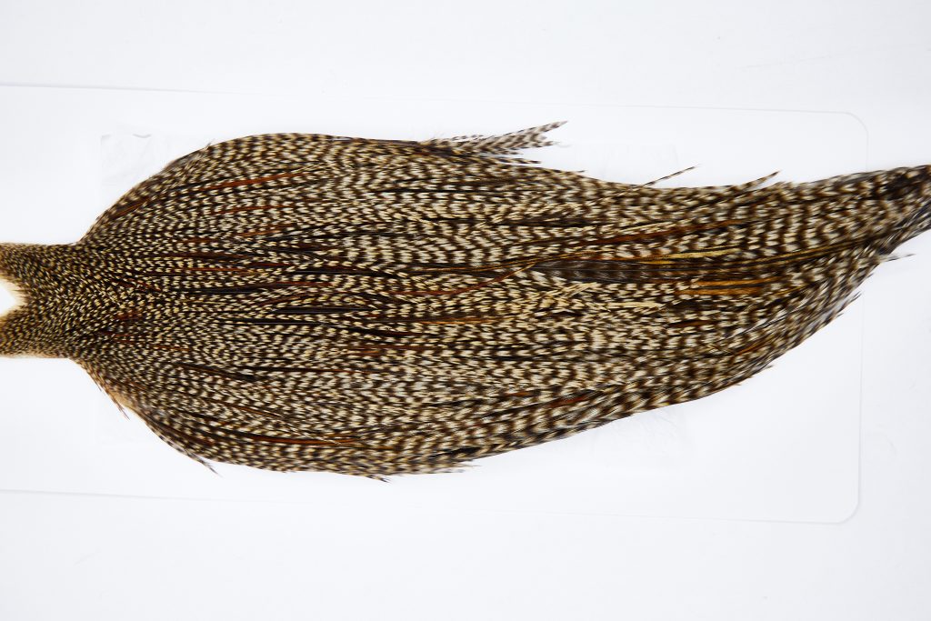 11626 Beaverkill Dry Fly Hackle Rooster Cape Grizzly Variant Ties Size 8-22