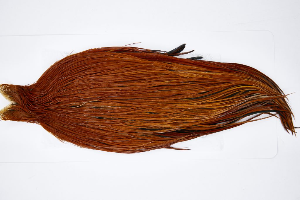 11639 Beaverkill Dry Fly Hackle Rooster Cape Brown Ties Size 10-24