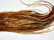 11661 Beaverkill Dry Fly Hackle Rooster Saddle Variant Ties Size 14-16