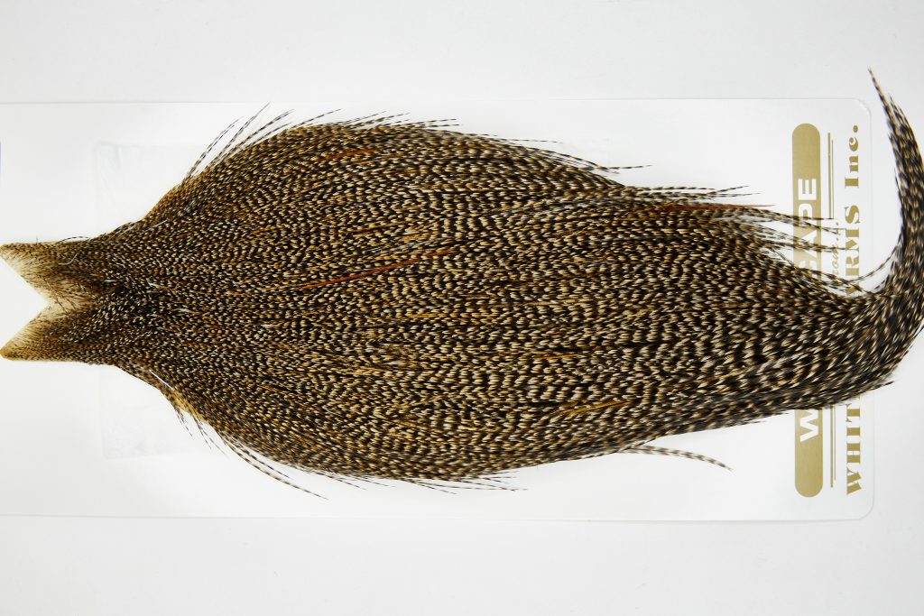 11681 Heritage Dry Fly Hackle Grade 1 Rooster Cape Cree Ties Size 10-24