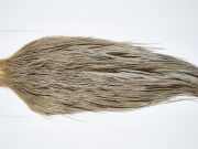 11692 JimsFlyCo Dry Fly Hackle Rhodium Rooster Cape Dun Splash Ties Size 10-20