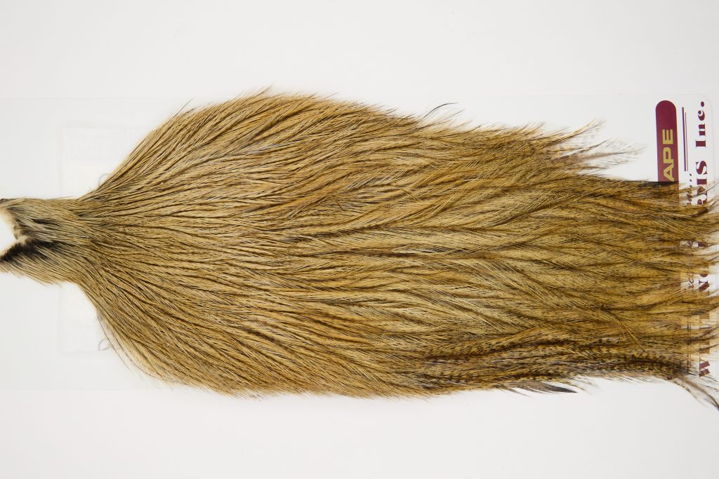 11715 Coq De Leon Dry Fly Hackle None Rooster Cape Ginger Pardo Ties Size NA