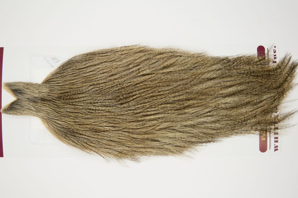 11721 Coq De Leon Dry Fly Hackle None Rooster Cape Dark Pardo Ties Size NA