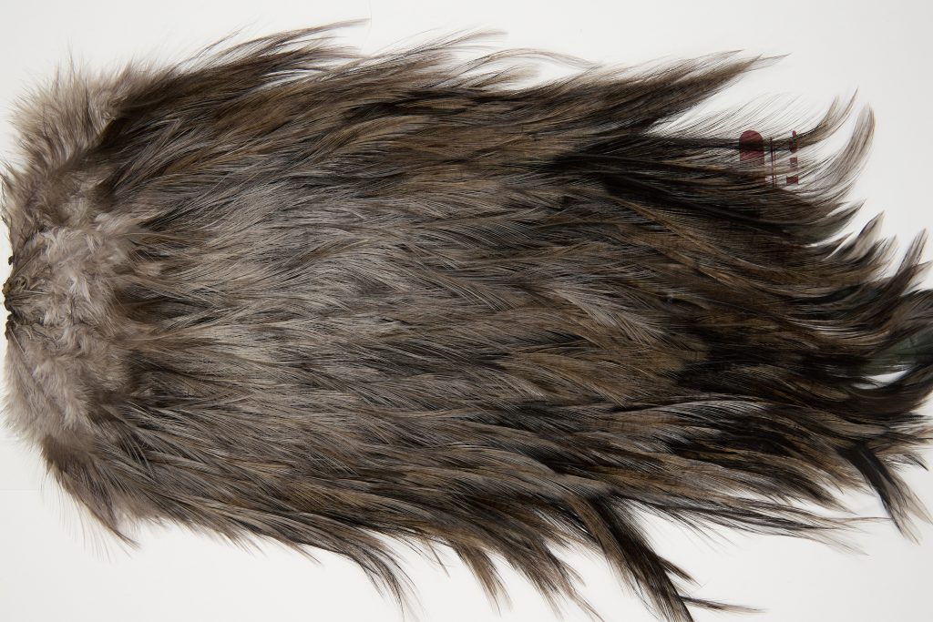 11724 Coq De Leon Dry Fly Hackle Bronze Grade Rooster Saddle Dun Ties Size NA