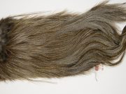 11730 Coq De Leon Dry Fly Hackle Silver Grade Rooster Saddle Light Pardo Ties Size NA