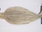 11793 Hebert Dry Fly Hackle Bronze Grade Rooster Cape Light Grey Dun Ties Size 8-22