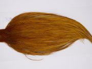 11795 Hebert Dry Fly Hackle Bronze Grade Rooster Cape Medium Ginger Ties Size 8-22