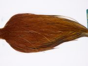 11802 Hebert Dry Fly Hackle Pro Grade Rooster Cape Medium Brown Ties Size 10-22