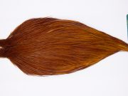 11806 Hebert Dry Fly Hackle Pro Grade Rooster Cape Medium Brown Ties Size 6-20