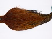 11807 Hebert Dry Fly Hackle Pro Grade Rooster Cape Medium Brown Ties Size 10-20