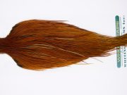 11810 Hebert Dry Fly Hackle Pro Grade Rooster Cape Medium Brown Ties Size 10-22