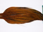 11815 Hebert Dry Fly Hackle Pro Grade Rooster Cape Medium Brown Ties Size 10-22