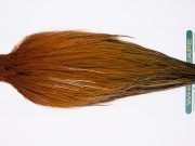 11816 Hebert Dry Fly Hackle Pro Grade Rooster Cape Medium Brown Ties Size 10-22