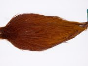 11819 Hebert Dry Fly Hackle Pro Grade Rooster Cape Medium Brown Ties Size 8-20
