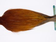 11820 Hebert Dry Fly Hackle Pro Grade Rooster Cape Medium Brown Ties Size 10-22