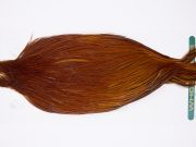 11824 Hebert Dry Fly Hackle Pro Grade Rooster Cape Medium Brown Ties Size 6-20