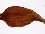 11829 Hebert Dry Fly Hackle Pro Grade Rooster Cape Medium Brown Ties Size 8-20