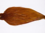 11832 Hebert Dry Fly Hackle Pro Grade Rooster Cape Medium Brown Ties Size 10-22