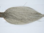 11867 Hebert Dry Fly Hackle Pro Grade Rooster Cape Light Grey Dun Ties Size 10-22