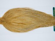 11880 Hebert Dry Fly Hackle Pro Grade Rooster Cape Medium Barred Ginger Ties Size 6-20