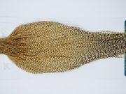 11883 Hebert Dry Fly Hackle Pro Grade Rooster Cape Medium Barred Ginger Ties Size 8-22