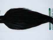 11887 Hebert Dry Fly Hackle Pro Grade Rooster Cape Black Ties Size 10-22