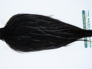 11894 Hebert Dry Fly Hackle Pro Grade Rooster Cape Black Ties Size 8-22