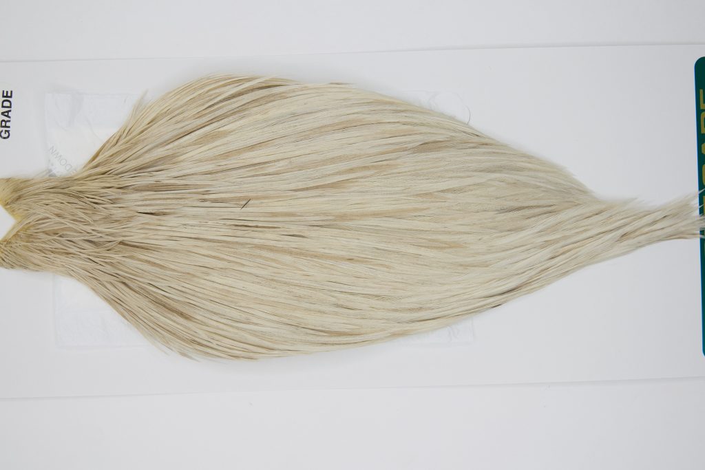 11898 Hebert Dry Fly Hackle Pro Grade Rooster Cape Pale Watery Dun Ties Size 6-20