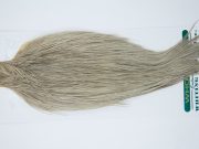 11939 Hebert Dry Fly Hackle Silver Grade Rooster Cape Light Grey Dun Ties Size 8-24