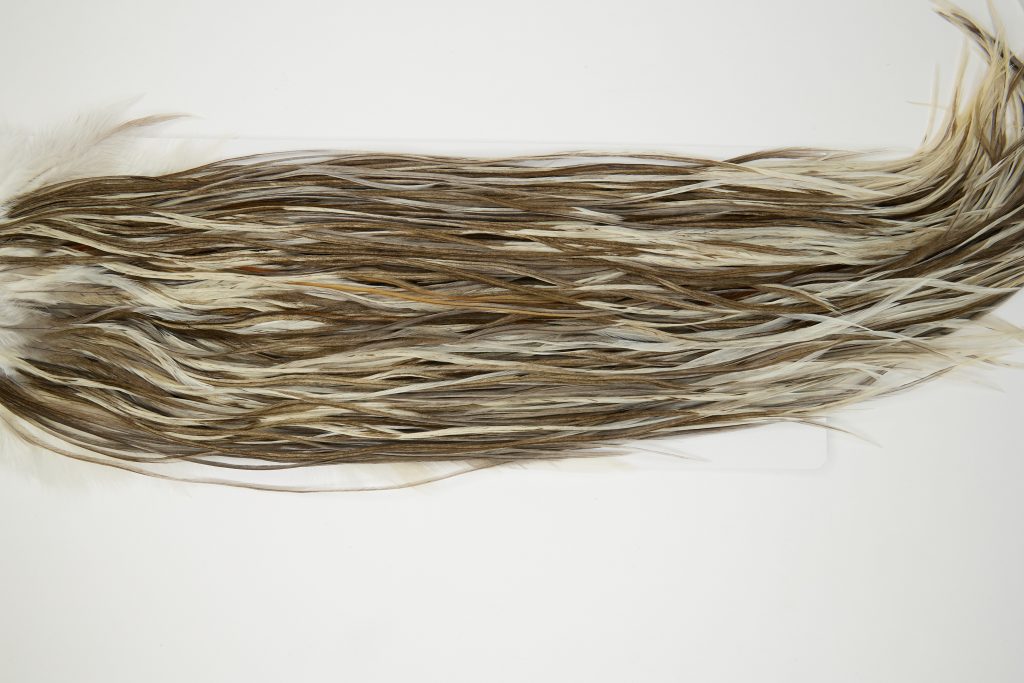 11944 Hebert Dry Fly Hackle Gold Grade Rooster Saddle Unique Variant Ties Size 12-16