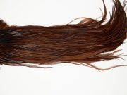 11953 Hebert Dry Fly Hackle Gold Grade Rooster Saddle Coachman Brown Ties Size 10-14