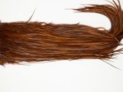 11955 Hebert Dry Fly Hackle Gold Grade Rooster Saddle Coachman Brown Ties Size 10-14