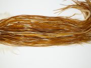 11972 Hebert Dry Fly Hackle Gold Grade Rooster Saddle Medium Ginger Ties Size 14-16