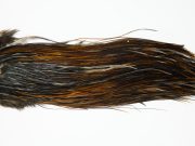 11973 Hebert Dry Fly Hackle Gold Grade Rooster Saddle Furnace Ties Size 16-18