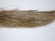 11997 Hebert Dry Fly Hackle Silver Grade Rooster Saddle Medium Brown Dun Ties Size 14-16