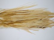 12015 Hebert Dry Fly Hackle Silver Grade Rooster Saddle Light Ginger Ties Size 10-14