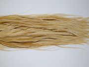 12016 Hebert Dry Fly Hackle Silver Grade Rooster Saddle Light Ginger Ties Size 14-16