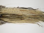 12026 Hebert Dry Fly Hackle Silver Grade Rooster Saddle Unique Variant Ties Size 12-16