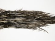 12032 Hebert Dry Fly Hackle Silver Grade Rooster Saddle Grizzly Variant Ties Size 12-16