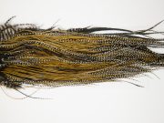 12033 Hebert Dry Fly Hackle Silver Grade Rooster Saddle Grizzly Variant Ties Size 12-16