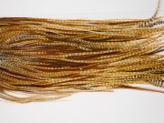 12070 Hebert Dry Fly Hackle Pro Grade Rooster Saddle Barred Dark Ginger Ties Size 14-16