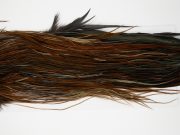 12078 Hebert Dry Fly Hackle Pro Grade Rooster Saddle Furnace Ties Size 16-18