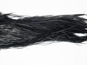 12110 Hebert Dry Fly Hackle Pro Grade Rooster Saddle Black Ties Size 12-16