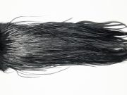 12113 Hebert Dry Fly Hackle Pro Grade Rooster Saddle Black Ties Size 12-14