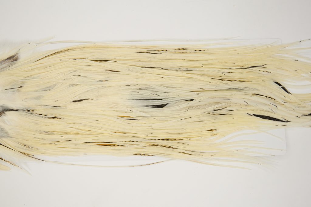 12135 Hebert Dry Fly Hackle Pro Grade Rooster Saddle Grizzly Variant Ties Size 12-16