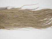 12163 Hebert Dry Fly Hackle Pro Grade Rooster Saddle Medium Grey Dun Ties Size 12-14